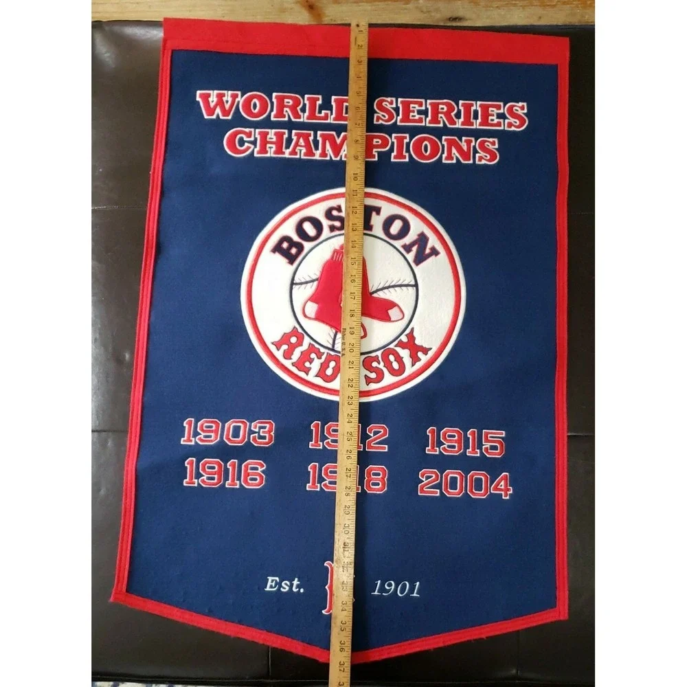 Boston Red Sox‎ World Series Champions Winning Streak Wool Blend large Banner